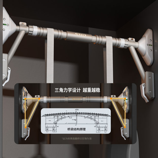 SND door-mounted horizontal bar home indoor pull-up device ແຫວນເດັກນ້ອຍຟຣີ punch ເຮືອນອຸປະກອນອອກກໍາລັງກາຍແຖບດຽວ