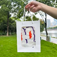 Сумка белого кролика+открытая сумка для окон