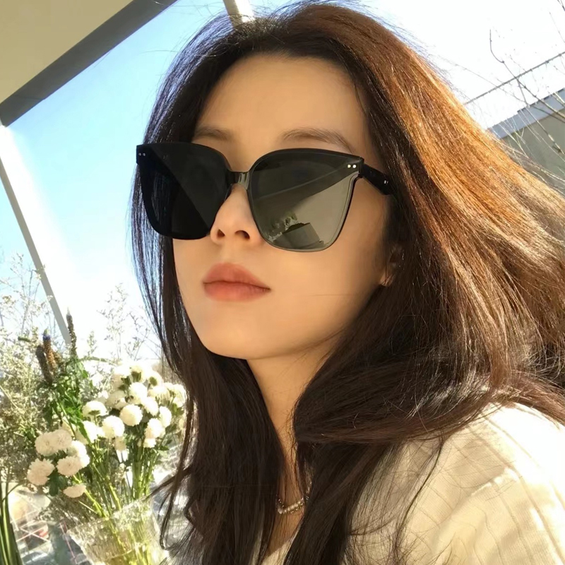 GM sunglasses women's high-end sense ins anti-UV polarized sunglasses men's driving glasses tide show thin 2022 new