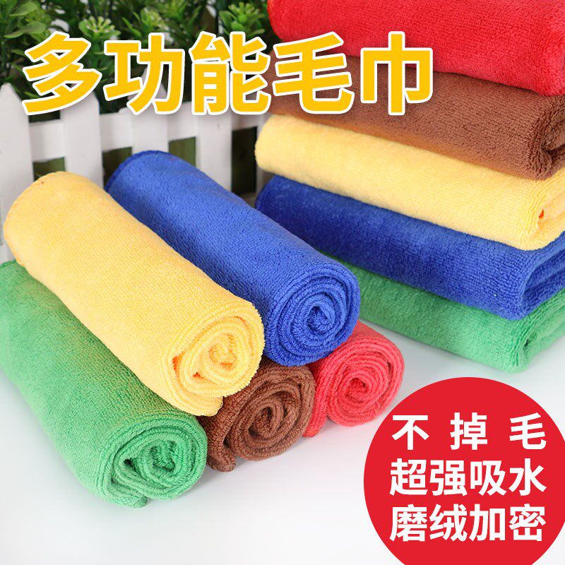 Wipe glass deviner wipe cloth cleaning and housework clean water absorption with no hair wiping ground floor towel Home thickened rag