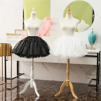 Lolita bustle super short daily comic exhibition mini Lolita 40cm fluffy ice gauze jk boneless petticoat inner wear