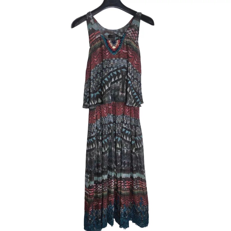 Sundi Cut-Label Women's Summer Bohemian Fashion Printed Design Sleeveless Long Dress Vacation Style Sundi Cut-Label Women's Summer Bohemian Fashion Printed Design Sleeveless Long Dress Vacation Style