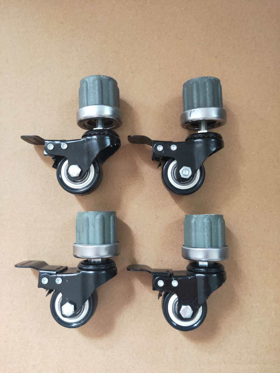 Stainless steel shelve assorted wheels 38mm pipe special universal wheels Home