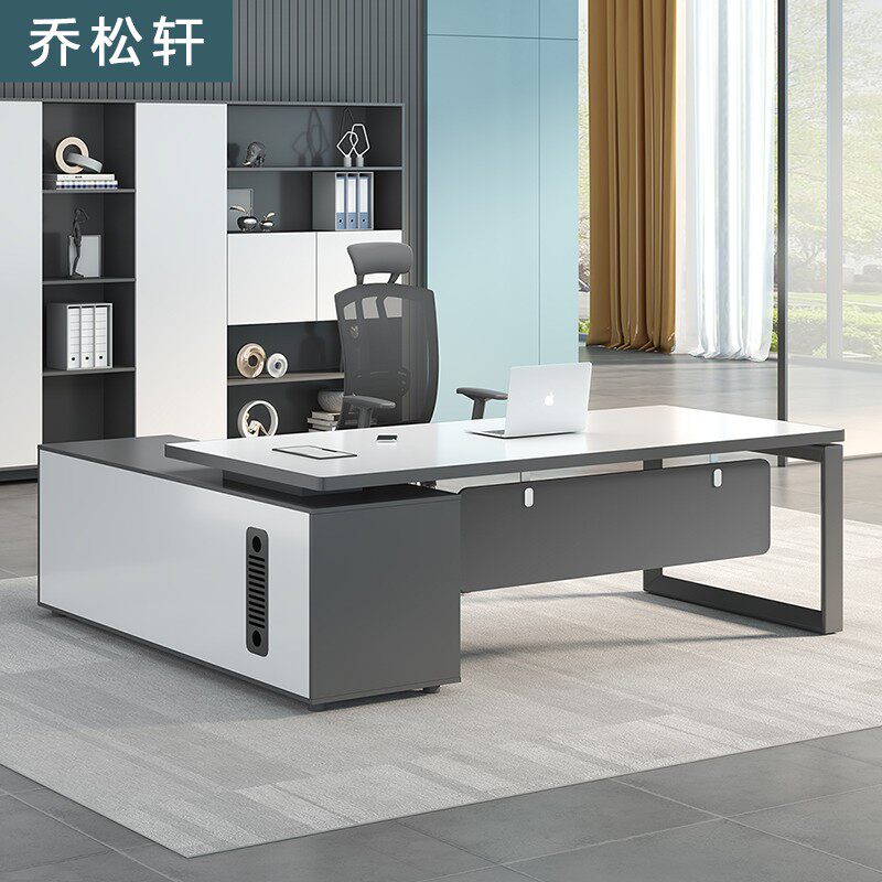 Boss Desk Brief Modern President Single Class Desk Desk Manager Desk Manager Desk Manager Desk Portfolio Office Furniture Innate