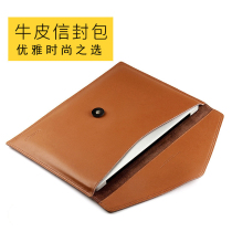 Apply Apple notebook air13 3 inch liner bag pro computer bag Macbook12 inch protective sleeve 15 Bull Leather New pro13 3M1 new air13