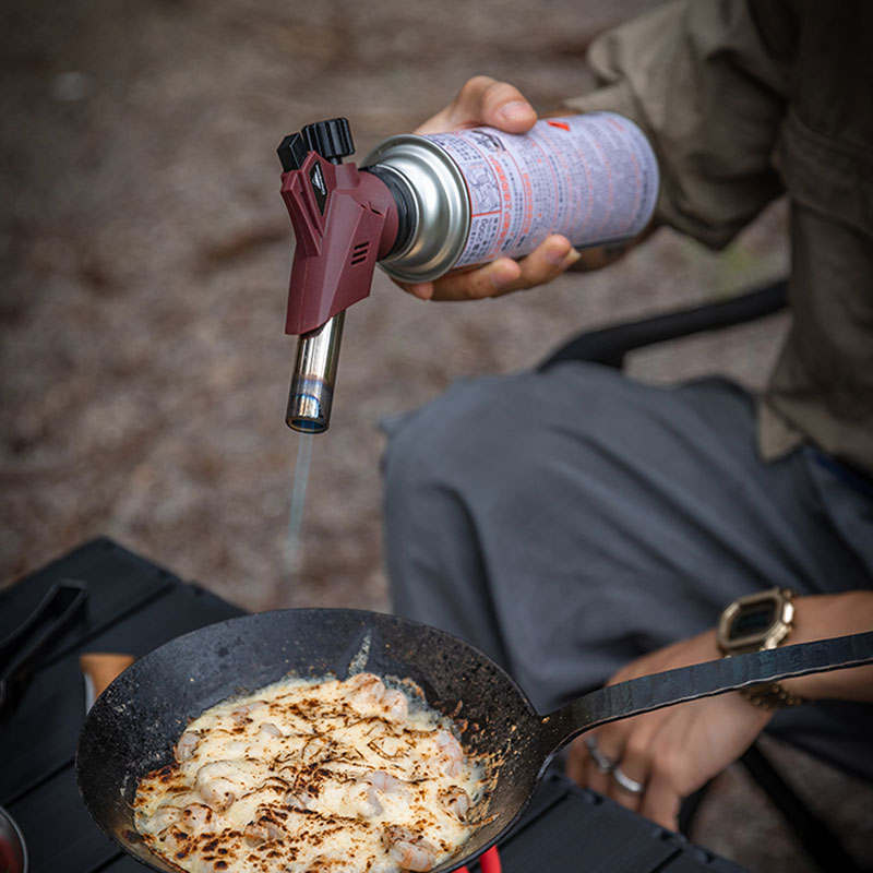 Coman free preheating spray gun cassette spray gun outdoor camping barbecue charcoal ignition igniter lighter welding gun