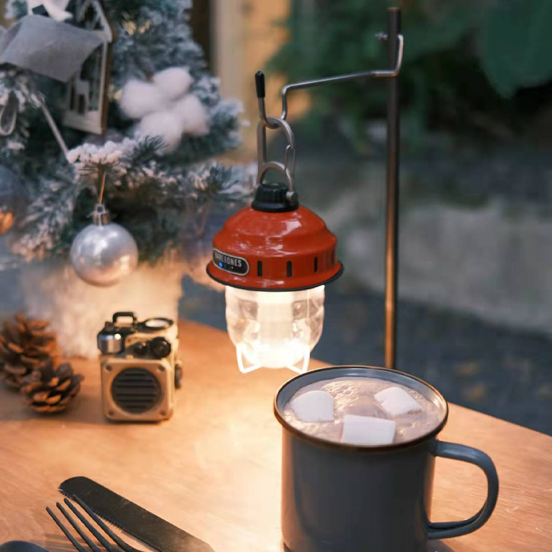 BAREBONES North Bang Pine Cone Lights Outdoor Retro Camping Lights Camping Hanging Tent Lights LED Lighting Emergency Lights