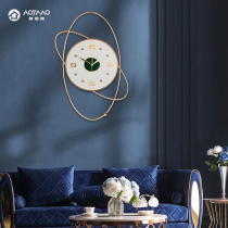 Nordic wall clock living room household light luxury decorative clock fashion personality creative hanging wall clock European silent watch