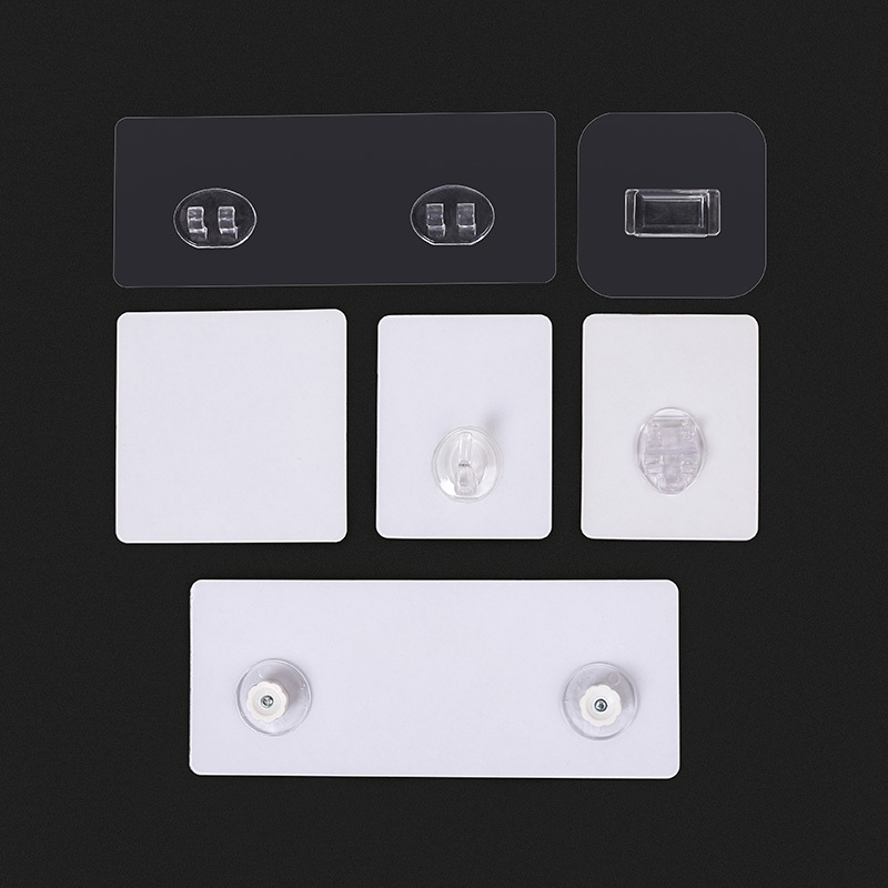 Refrigerator Side-Mounted Traceless Adhesive Rotating Hook Accessory Auxiliary Sticker Auxiliary Film