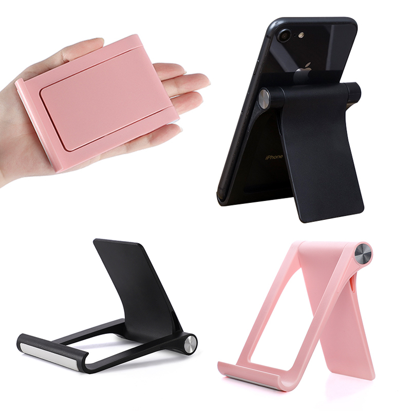 Mobile Phone Lazy Stand, Desktop Simple and Compact, Portable and Adjustable, Universal for Tablets, Foldable Support Stand Suitable for Watching Tv and Watching Shows, Mini Simple Stand Base