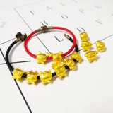 Браслет с одной бусиной ручной работы, аксессуары, 3D, китайский гороскоп