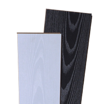 Home environmentally friendly pure white pure black abrasion resistant waterproof European reinforced composite wood floor heating manufacturer direct sales 12mm