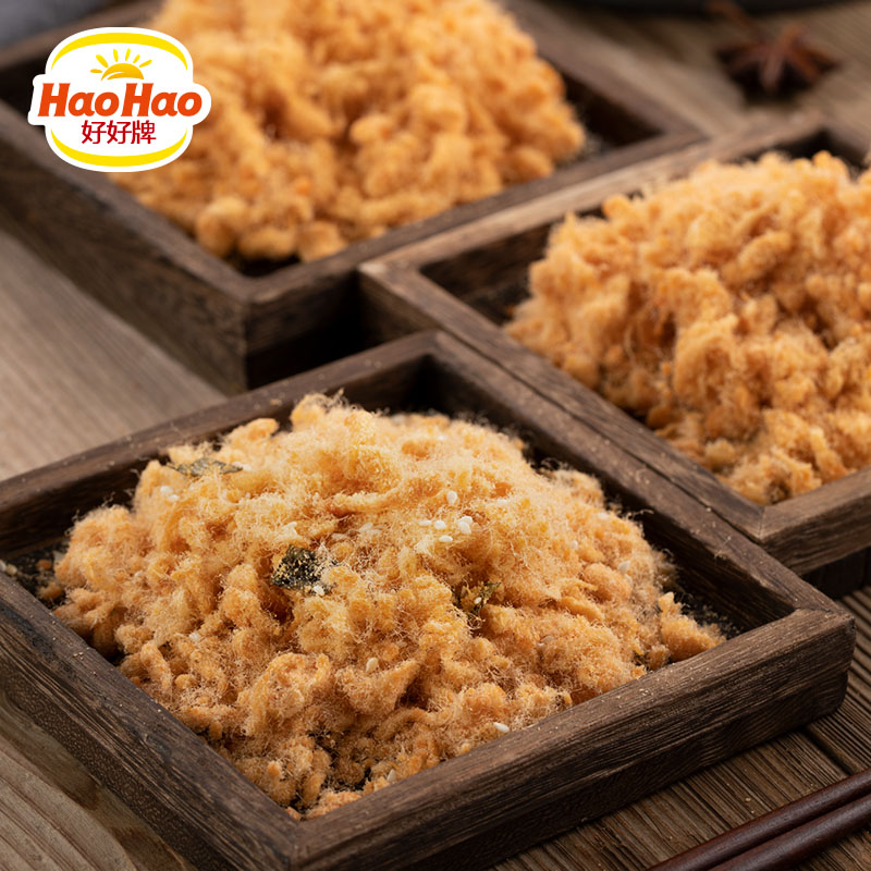 厦门老字号 好好牌 金丝肉松 500g 天猫优惠券折后￥34.9包邮（￥44.9-10）原味、海苔味可选