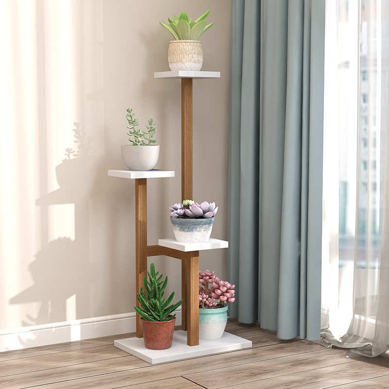 Flower shelf multi-layer indoor special price home balcony decoration frame wrought iron living room space saving flower pot floor-to-ceiling gold ge