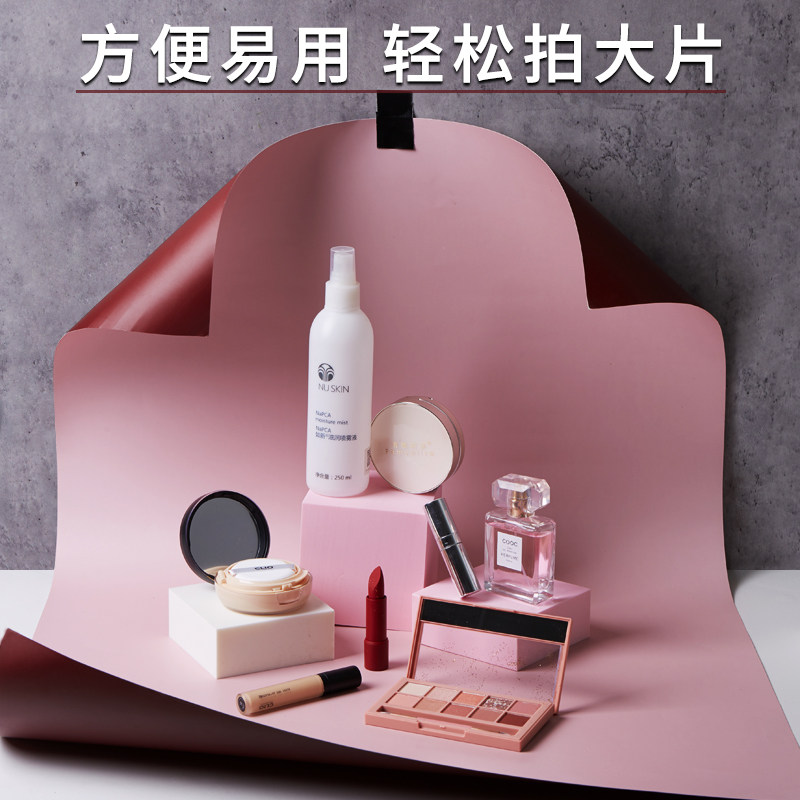 ins wind Morandi color black red photo background paper food product shooting solid color double-sided cardboard still life food beauty nail art Jewelry clothing live background cloth posing props