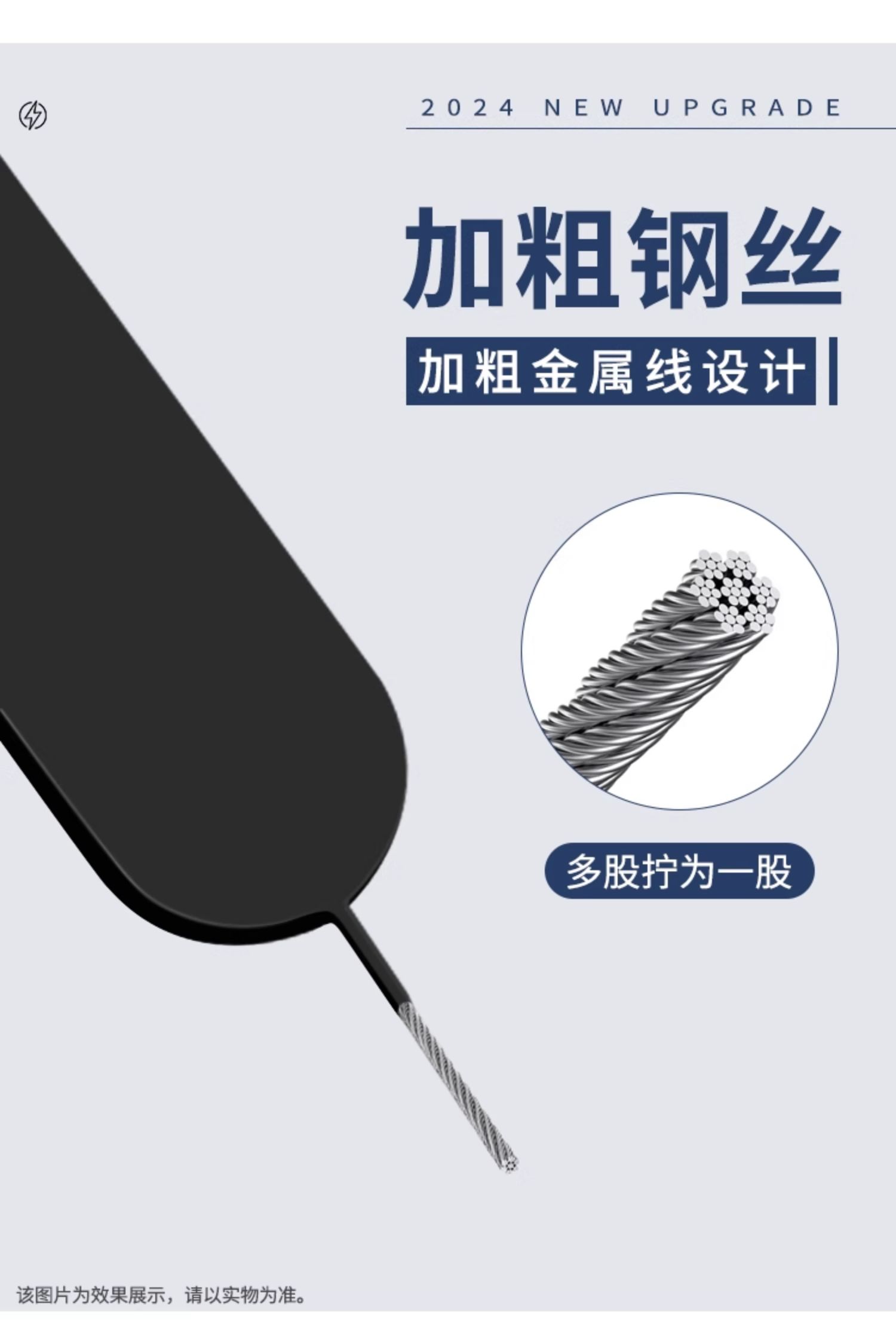 Car Anti-Static Grounding Strap, Anti-Static Strip for Vehicles, Car-Mounted Device to Eliminate Static Electricity, Thick Metal Wire Gadget