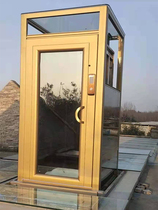 Home elevator villa silent sightseeing elevator self-built room outdoor small electric three-story customized lifting platform