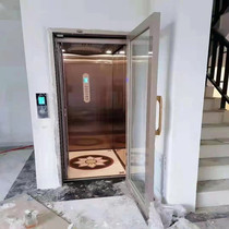 Home elevator small lift villa silent lift platform self-built house sightseeing elevator one two three and four floors custom
