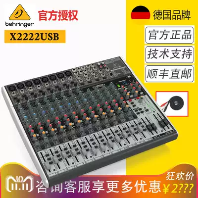 Bailingda X2222USB Mixer Performance Conference High Quality Analog Mixer
