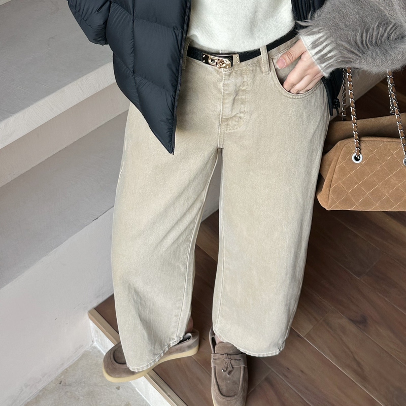 Xiaoxi Jessie Borderless Customized Rope-Dyed Tencel Cotton Cropped Jeans 9.19 Xiaoxi Jessie Borderless Customized Rope-Dyed Tencel Cotton Cropped Jeans 9.19