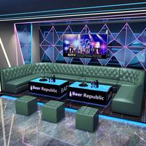 Customized KTV box sofa seats tables and chairs hi room tavern music bar bar sofa coffee table corner combination