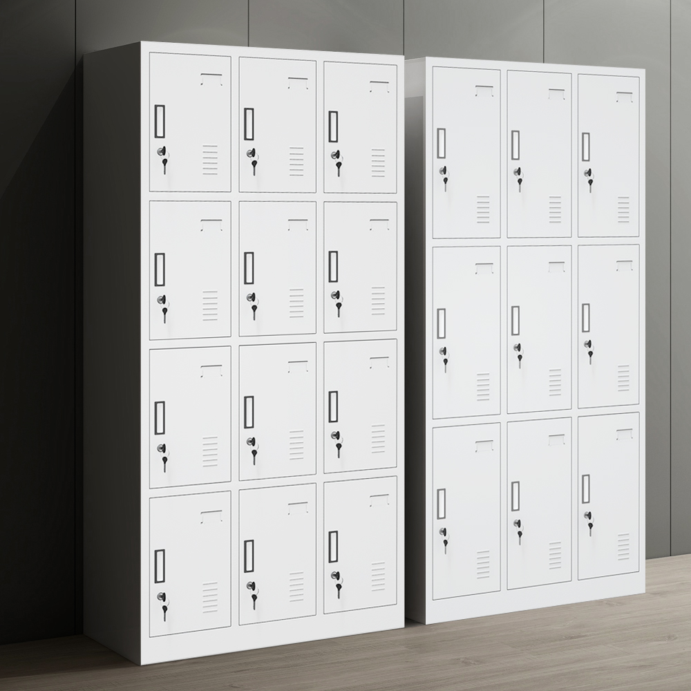 Iron dressing room staff dormitory storage cabinet gym four door six door change wardrobe cabinet water cup cabinet