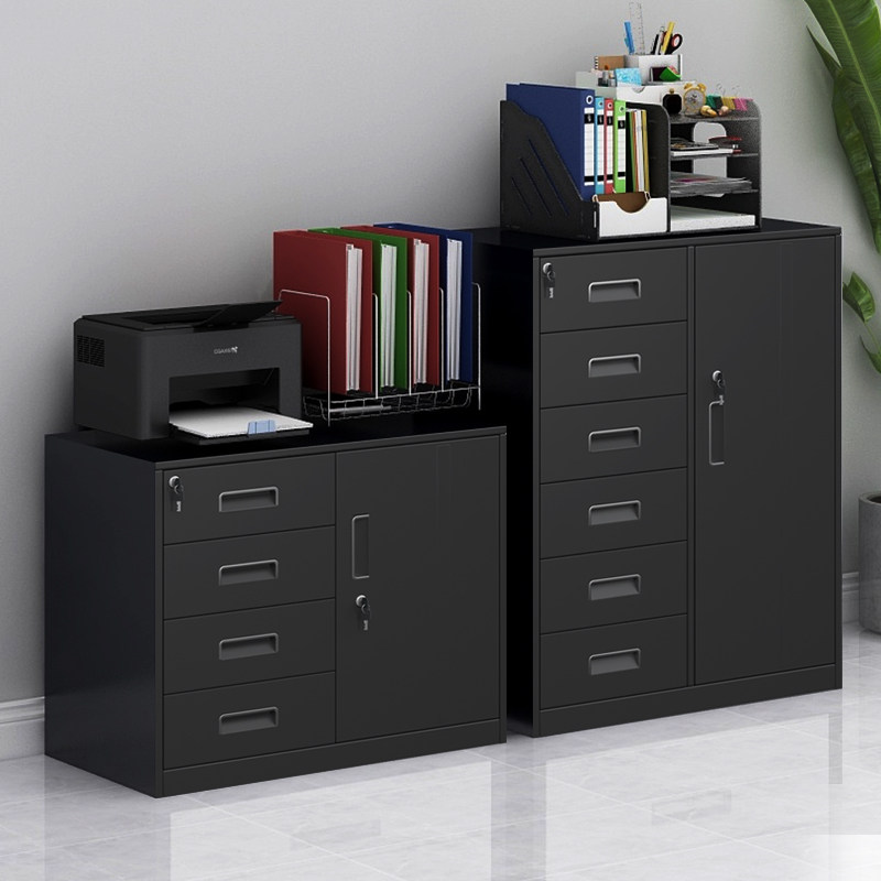 Filing cabinet Tin Cabinet Short Cabinet Dossier Cabinet Office Cabinet Locker Information Cabinet storage cabinet table Lower chest of drawers-Taobao
