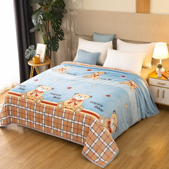 Towel quilt flannel sheet office nap blanket