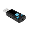 Dual Output Car USB Bluetooth Receiver, Audio Box Amplifier, Wired to Wireless Aux Stereo Plug-In Card