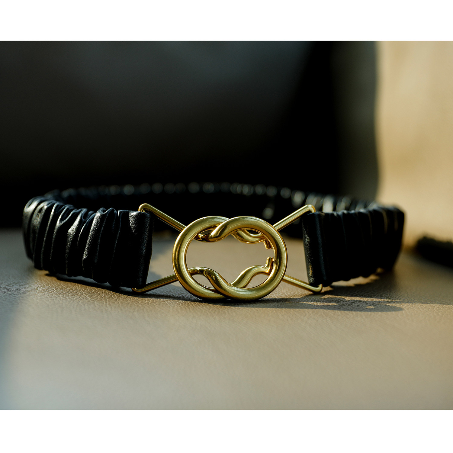 Leather belt waist women with sweater coat suit skirt decoration fashion Western school simple wild waist fashion