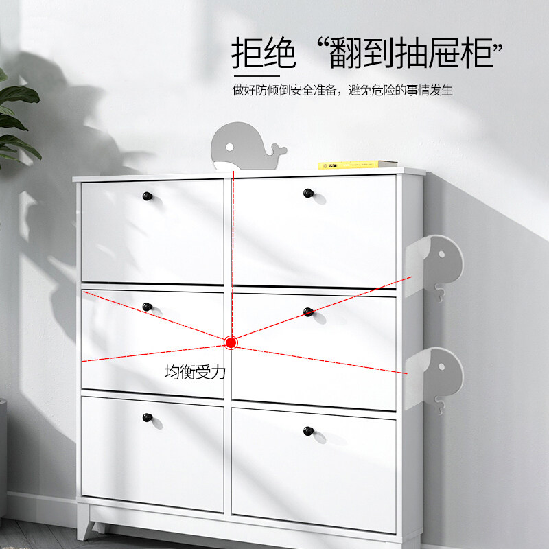 Child Safety Protection Lock Baby Cupboards Bookshelves Connectors Free of punch Home innate Toppling God-stopper fixer