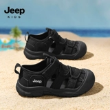 Jeep, детская сумка, дорожные сандалии, нескользящая летняя пляжная обувь, дышащие туфли для мальчиков