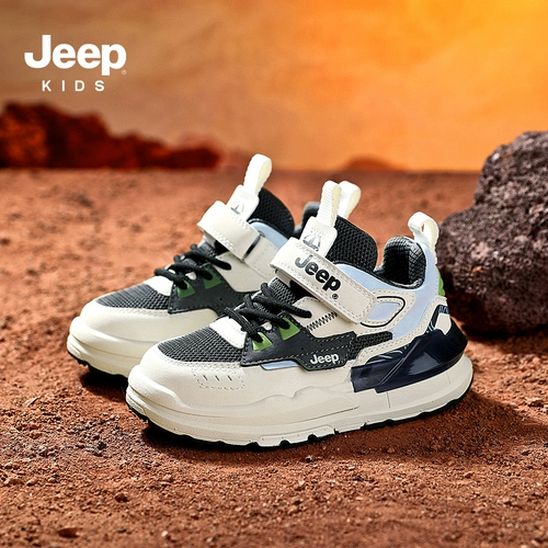 Jeep, детская спортивная обувь для мальчиков, туфли, кроссовки на липучке, осенняя, подходит для подростков