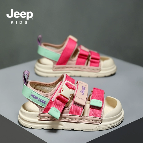 Jeep, детская сумка, детские сандалии, туфли, летняя пляжная пляжная обувь для мальчиков