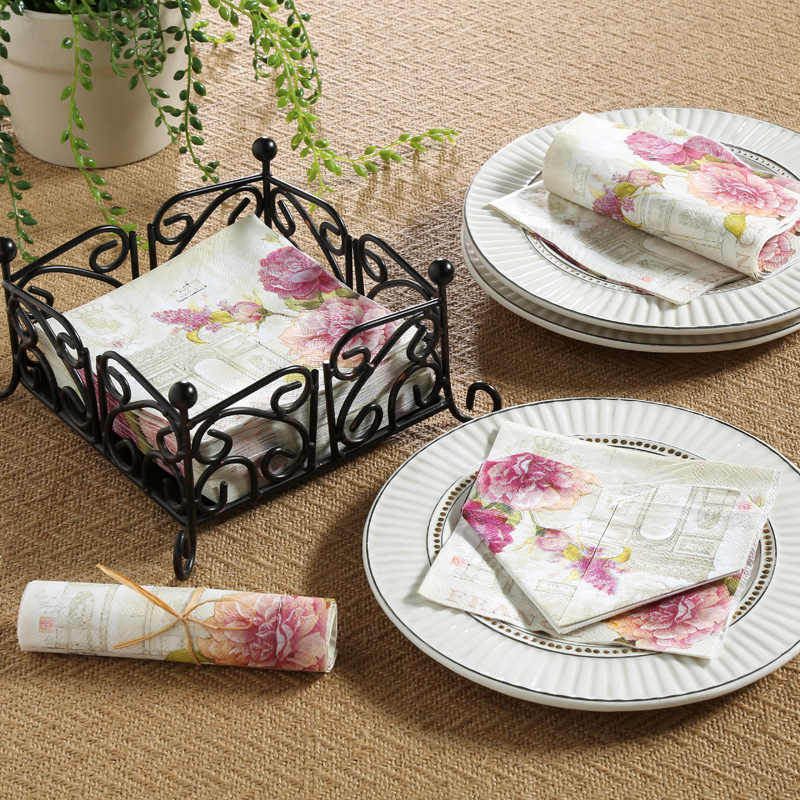 Love House Greenwest Diao Tissue Environmentally Printed Western Towels Handpapers Paper 6 pack