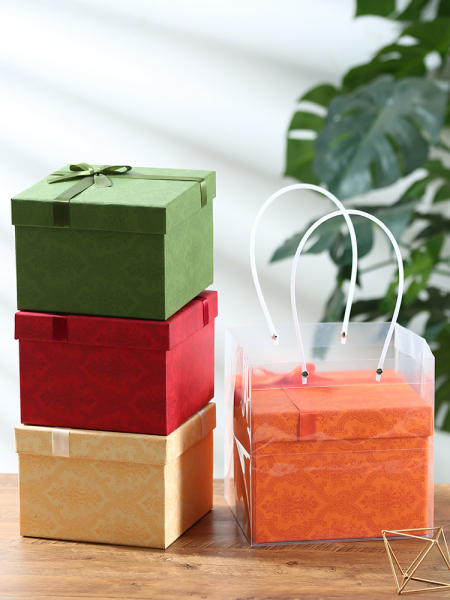 Oversized Birthday Square Classy Gift Box
