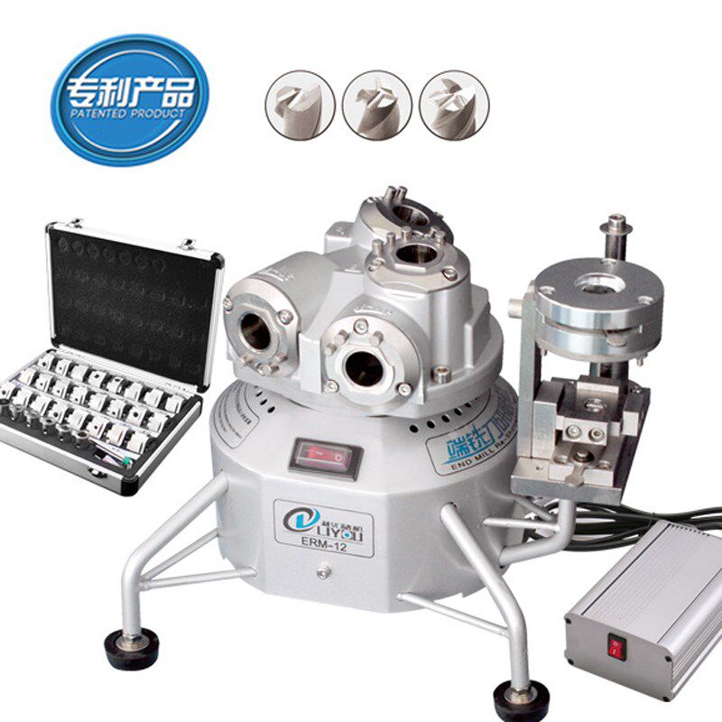Fully automatic Liyou ERM12034 milling cutter grinding machine sharpening machine tungsten steel knife round bar open milling cutter grinding machine