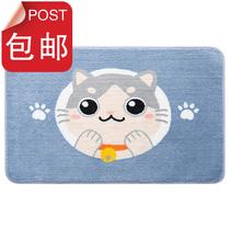 Special offer new bathroom bathroom floor mat non-slip water-absorbent door mat floor mat home bathroom foot mat quick t dry bathroom