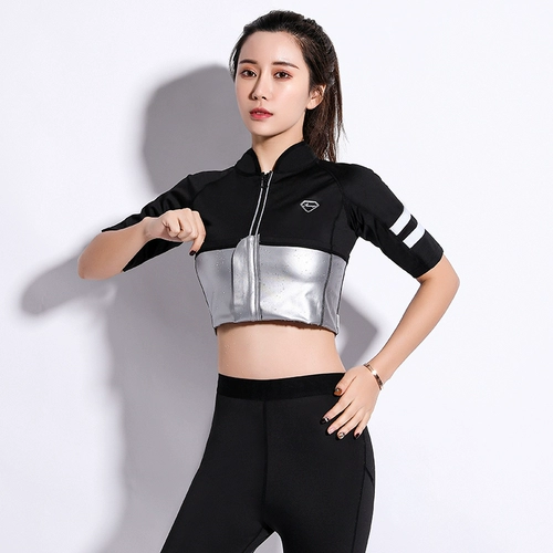 Нарукавники, спортивный комплект, штаны для спортзала, короткий рукав, для бега, в обтяжку