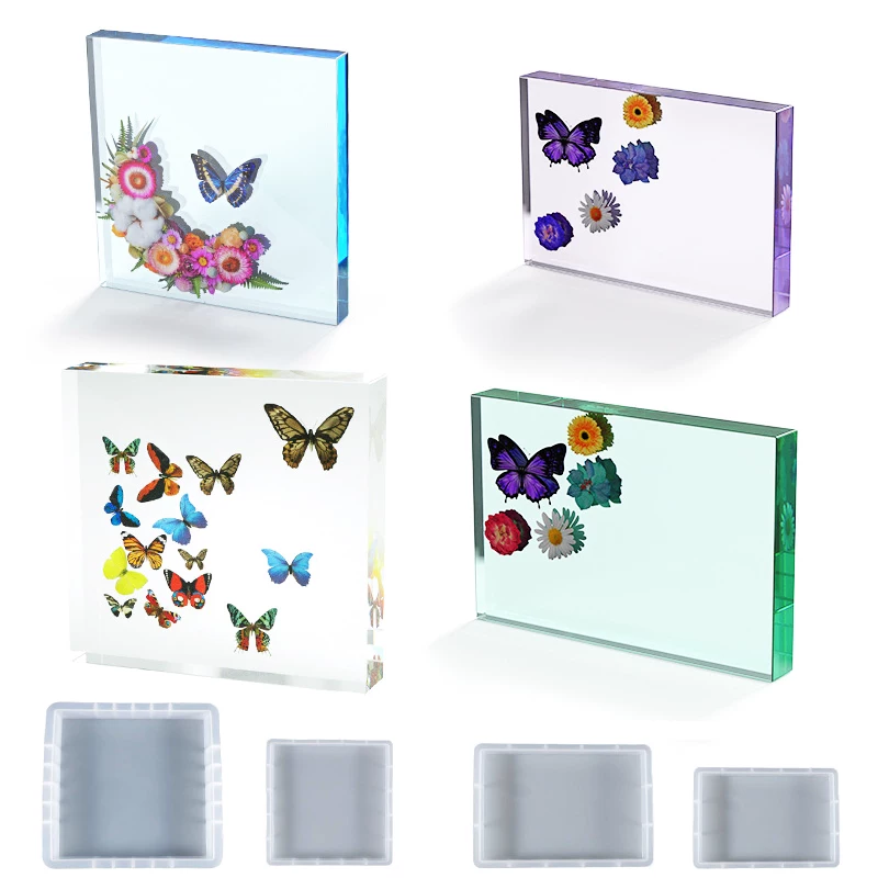 Epoxy resin, glue, silicone big mold, sample handmade
