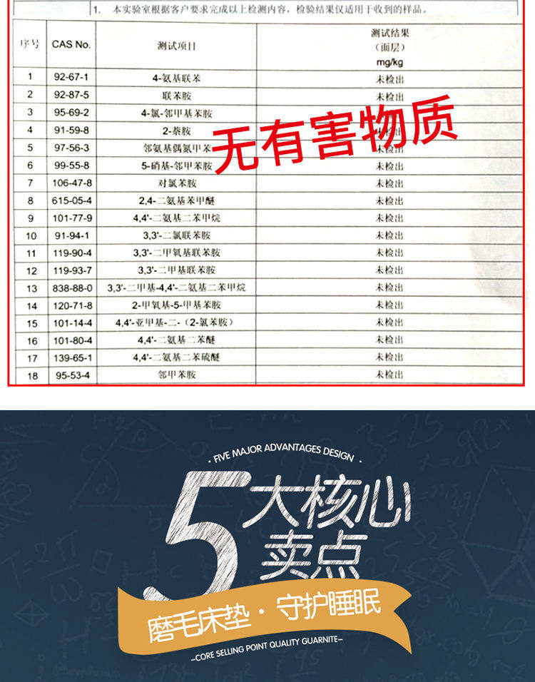 学生宿舍单人床垫加厚四季通用床垫 图6