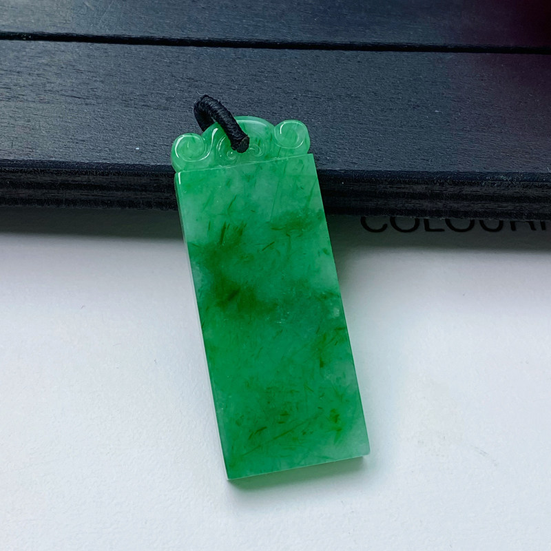 Color Yunnan Myanmar A-cargo natural emerald with certificate full green Ping and Without Account