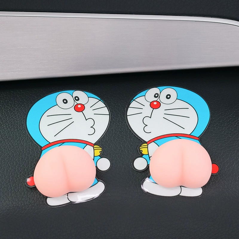 Đồ trang trí xe ô tô Crayon Shin-chan, miếng dán xe hoạt hình, vật dụng trang trí nội thất, bàn điều khiển trung tâm ô tô dễ thương nước hoa ô tô 