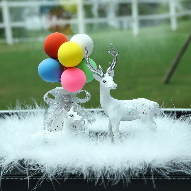 Car Pendulum Safety Deer Car In-car Decorations On-board Creative Pretty Personality Dolly With Goddess Car Accessories Accessories