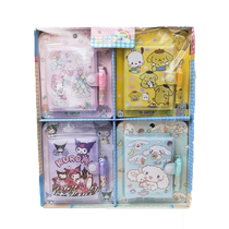 Sanrio mini ledger set Internet celebrity high-looking Japanese cartoon cute cinnamon dog Kuromi cute girly heart diary pocket small notebook notepad student stationery for girls