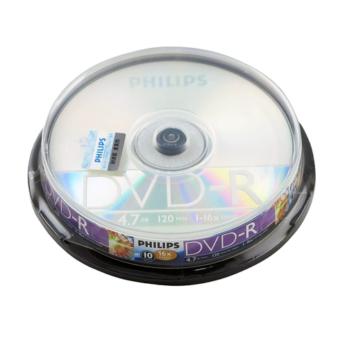 Philips Original CD 4.7G DVD+R 16X DVD -листинг CD -ROM CD -ROM CD -ROM CD -ROM FILE DVD CD -ROM 10 PIECE