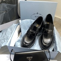 Small leather shoes British wind 2021 Winter New thick bottom increased Lefu shoes Net red thick heel leather single shoes children