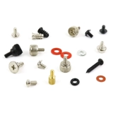 Винты для установки компьютера, жесткий диск, оптический диск, материнская плата, основной корпус, вентилятор, медная колонна, изолирующая колонна, амортизирующая шайба, групповая установка.