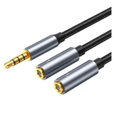 Раздел 4 3,5 мм пара проволочных компьютеров одна точка 2 Аудио -кабельная подводная проводка