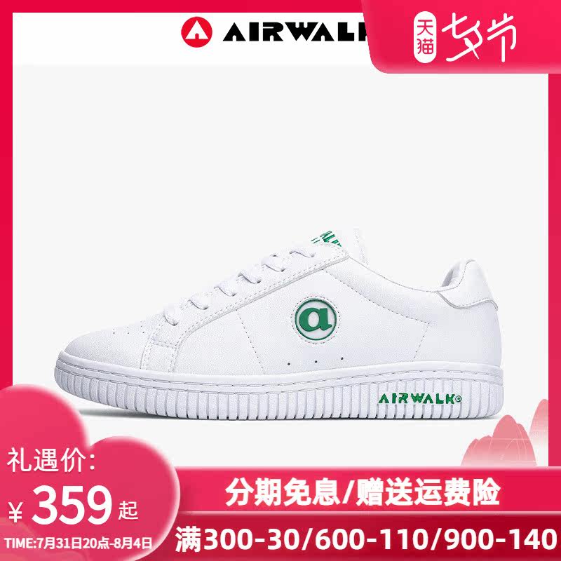 Airwalk X Jim Board Shoes Women 2022 Summer New Little White Shoes Casual Non-slip Anti Wear White Shoes